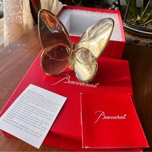 Baccarat golden lucky butterfly